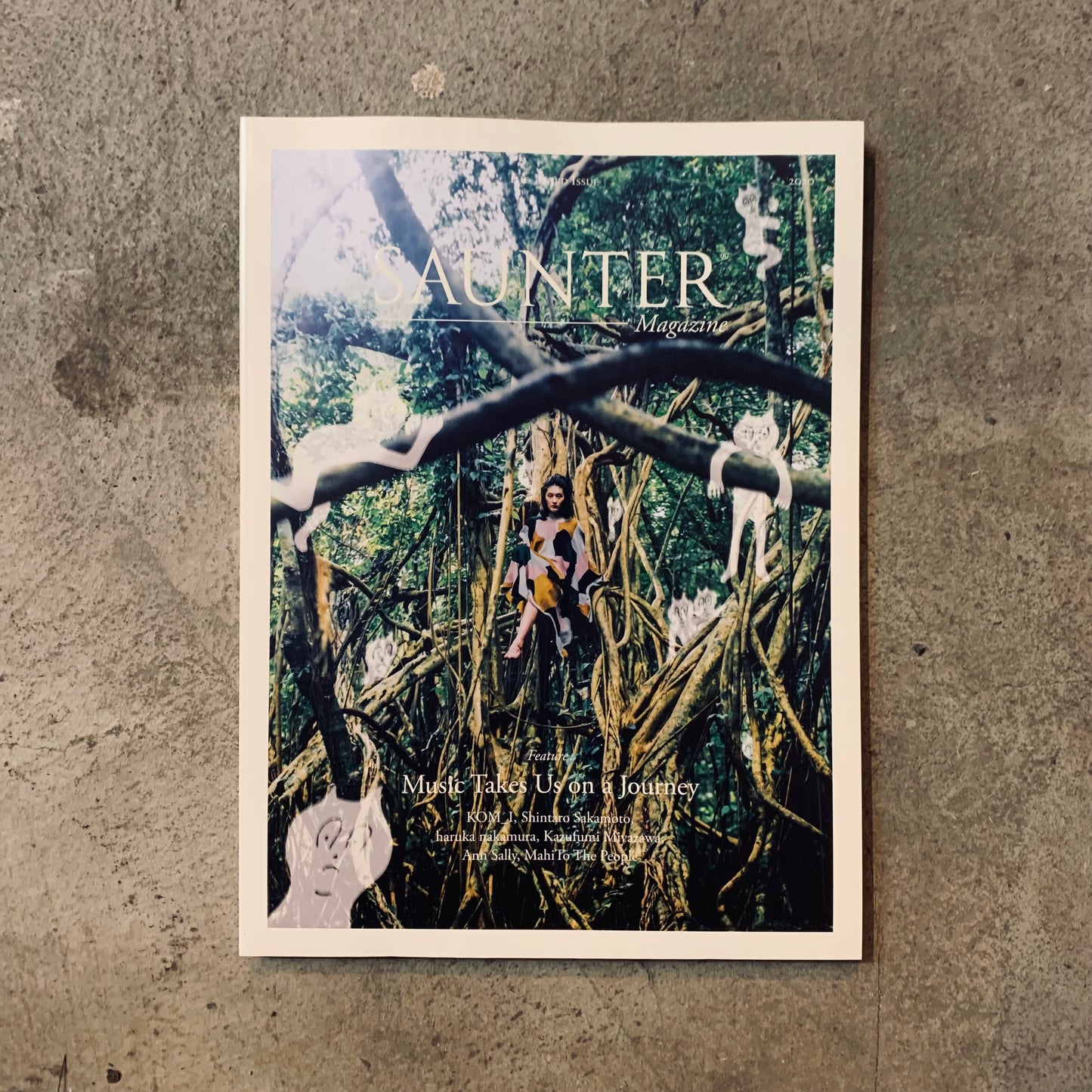SAUNTER MAGAZINE 第3号|特集「音楽で繋がる旅」