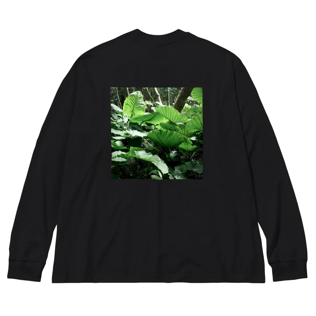 BIG LONG SLEEVE T-SHIRT ｜ Alocasia x YAKUSHIMA