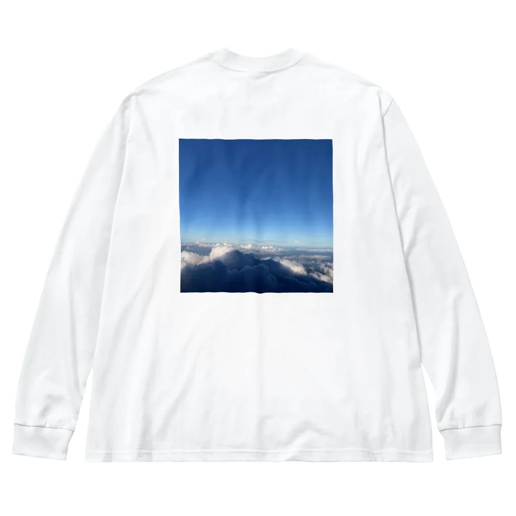 BIG LONG SLEEVE T-SHIRT ｜ Clouds x FUJISAN