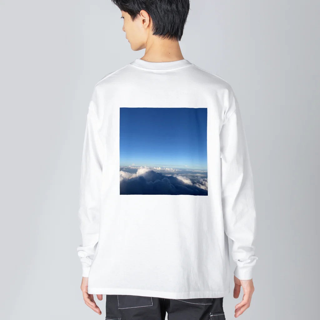 BIG LONG SLEEVE T-SHIRT ｜ Clouds x FUJISAN