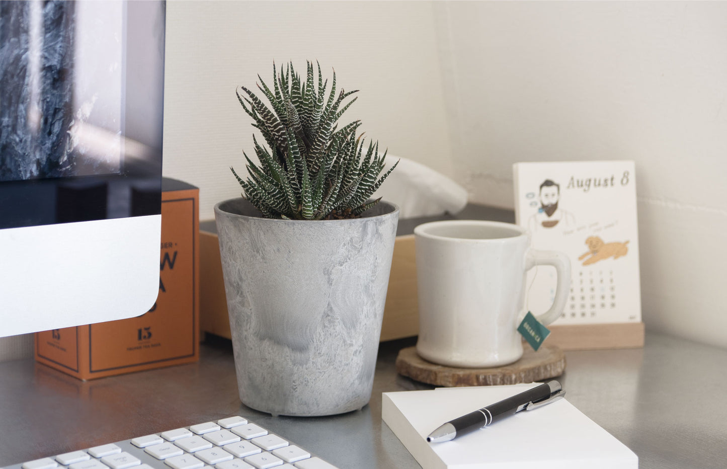 PLANT POT SAUCER ｜ ART STONE SAUCER