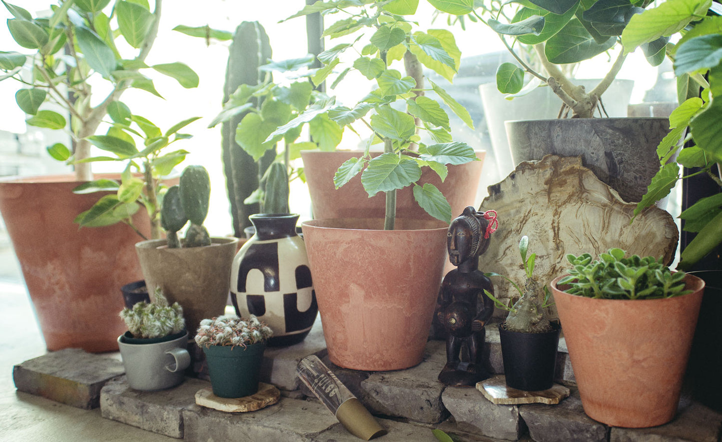 PLANT POT SAUCER ｜ ART STONE SAUCER