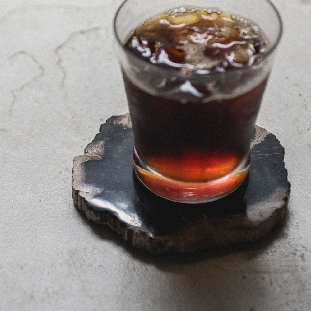 PETRIFIED WOOD COASTER｜珪化木のコースター